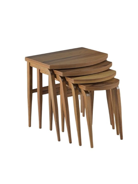 Oden Masif Ceviz Zigon Sehpa