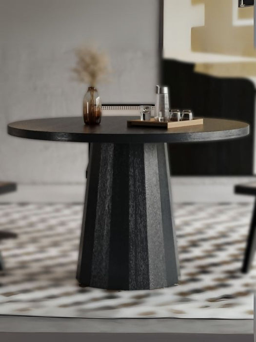 Odessa İskandinav Doğal Ahşap Mutfak Masası 110x110