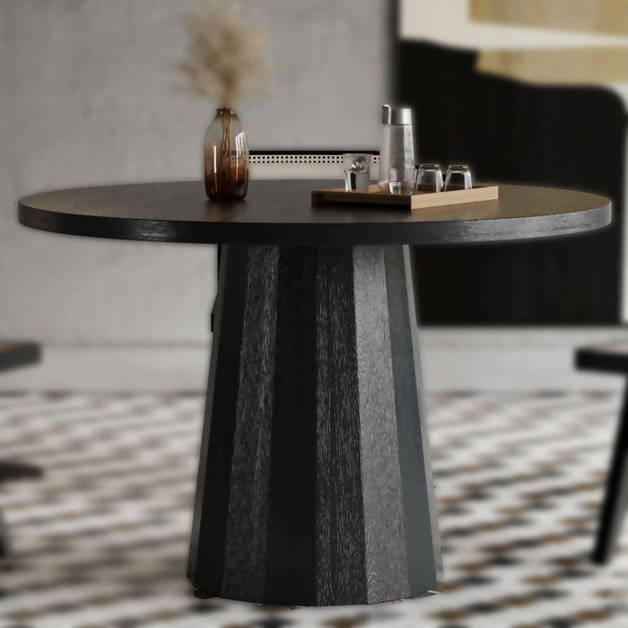 Odessa İskandinav Doğal Ahşap Mutfak Masası 110x110