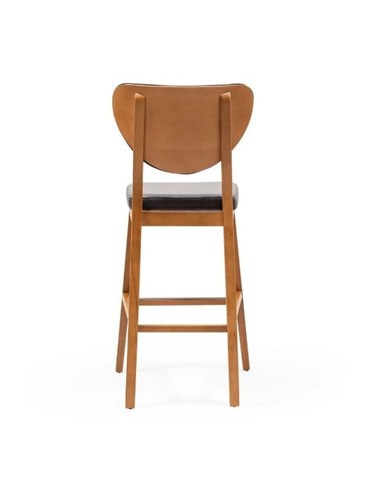 Olivya Ahşap Bar Sandalyesi