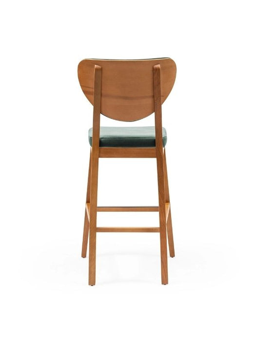 Olivya Ahşap Bar Sandalyesi