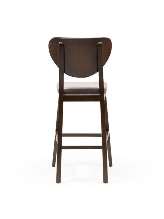 Olivya Ahşap Bar Sandalyesi