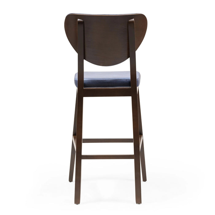 Olivya Ahşap Bar Sandalyesi