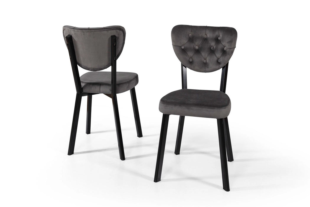 Olivya Metal Sandalye, Kapitoneli