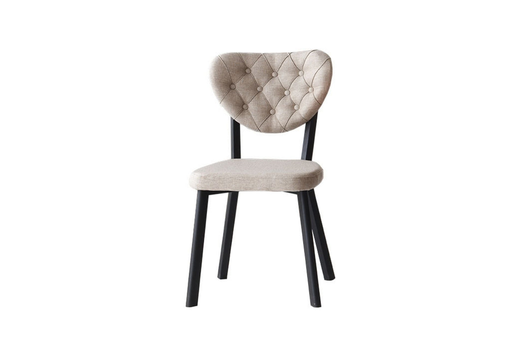 Olivya Metal Sandalye, Kapitoneli