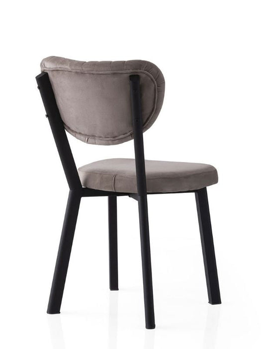 Olivya Sandalye, Siyah Metal