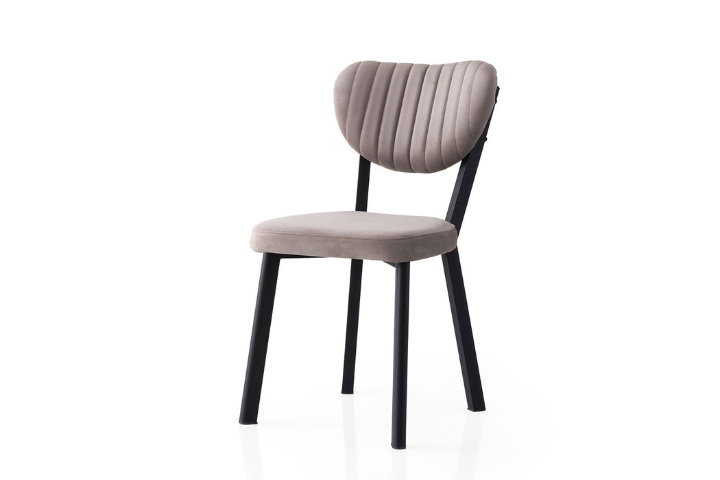 Olivya Sandalye, Siyah Metal