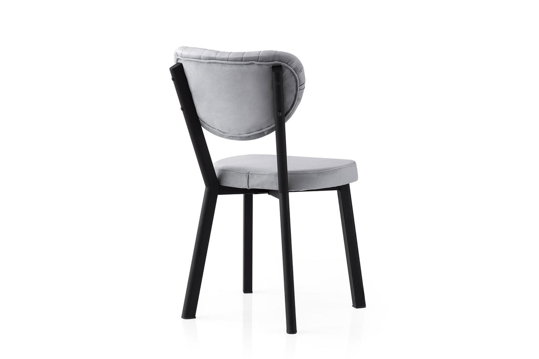 Olivya Sandalye, Siyah Metal