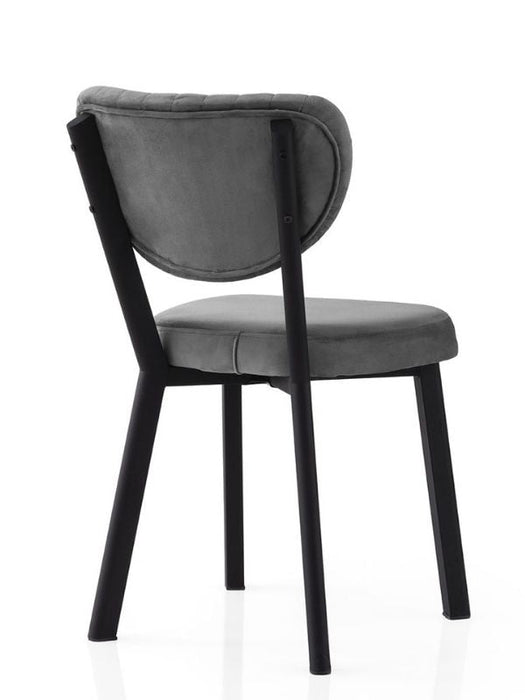 Olivya Sandalye, Siyah Metal