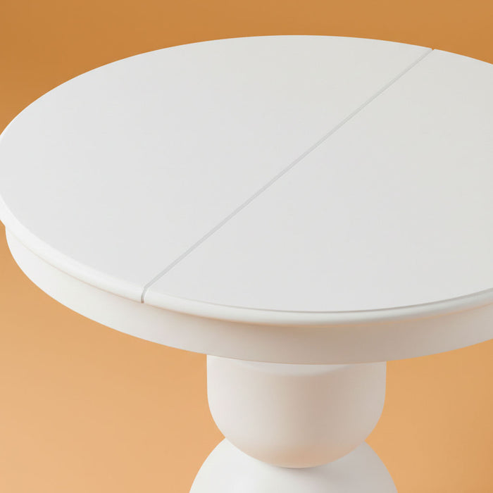 Orbis Açılır Yuvarlak Ahşap Yemek Masası 100x100