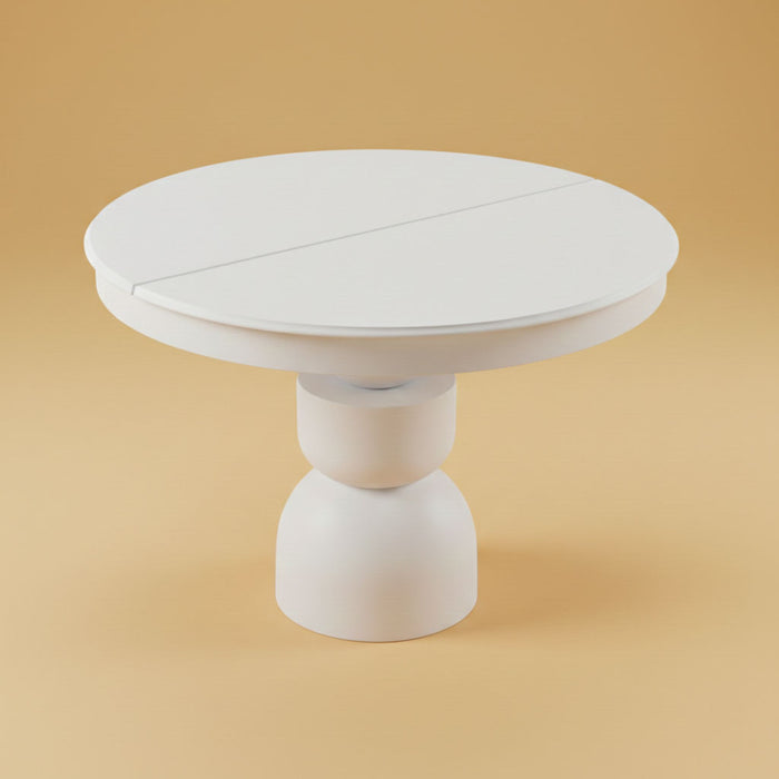 Orbis Açılır Yuvarlak Ahşap Yemek Masası 120x120