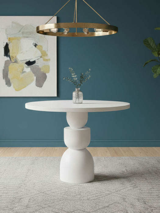 Orbis Yuvarlak Ahşap Yemek Masası 120x120