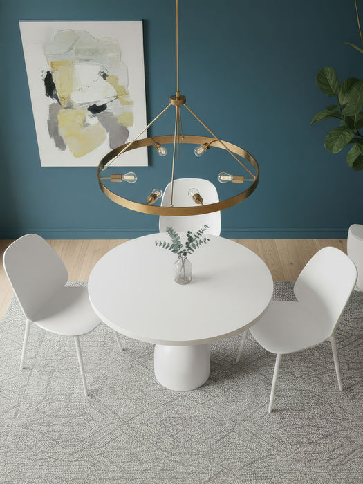 Orbis Yuvarlak Ahşap Yemek Masası 120x120