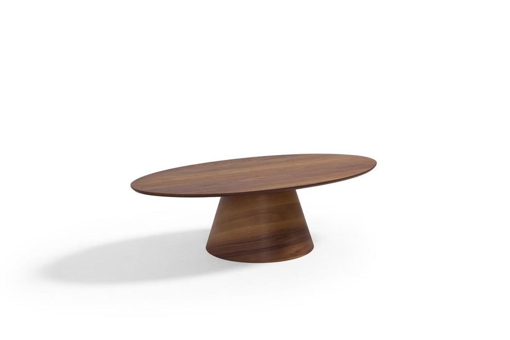 Oslo Ceviz Oval Orta Sehpa