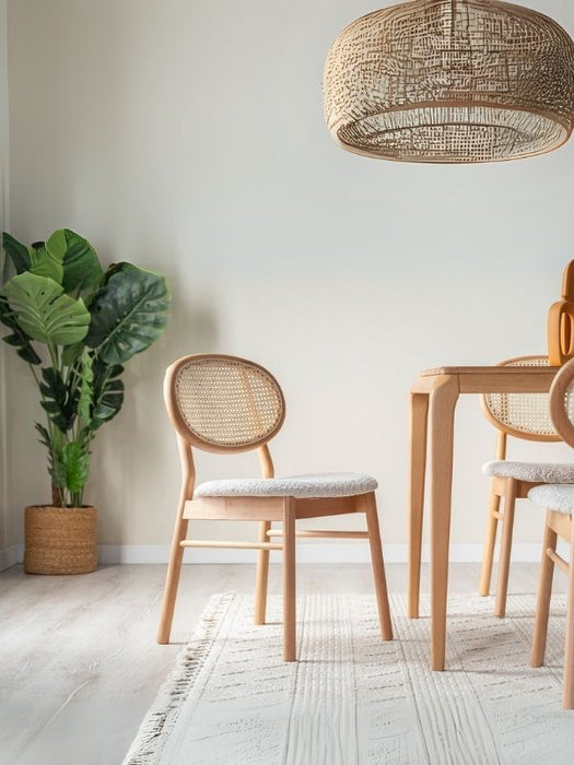 Oslo Hasırlı Ahşap Sandalye