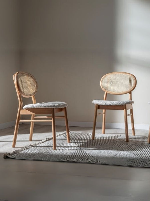 Oslo Hasırlı Ahşap Sandalye