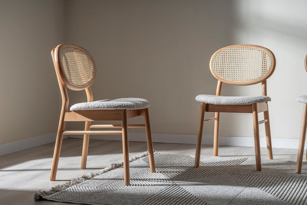 Oslo Hasırlı Ahşap Sandalye