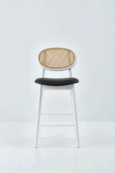 Oslo Hazeranlı Ahşap Bar Sandalyesi