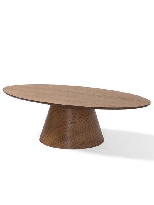 Oslo Meşe Oval Orta Sehpa