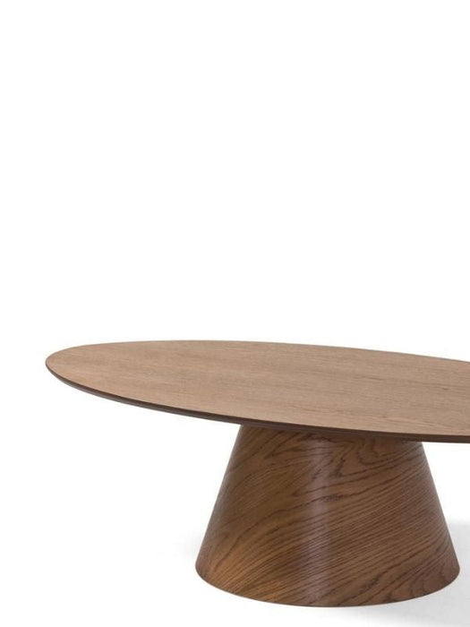 Oslo Meşe Oval Orta Sehpa