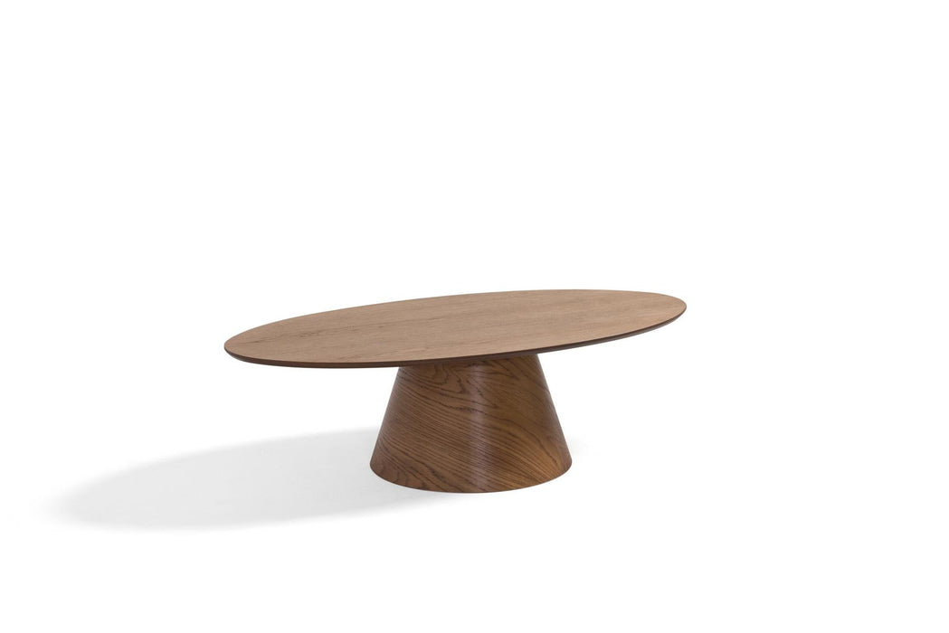 Oslo Meşe Oval Orta Sehpa