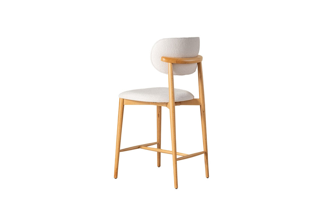 Polo Bohem Ahşap Bar Sandalyesi