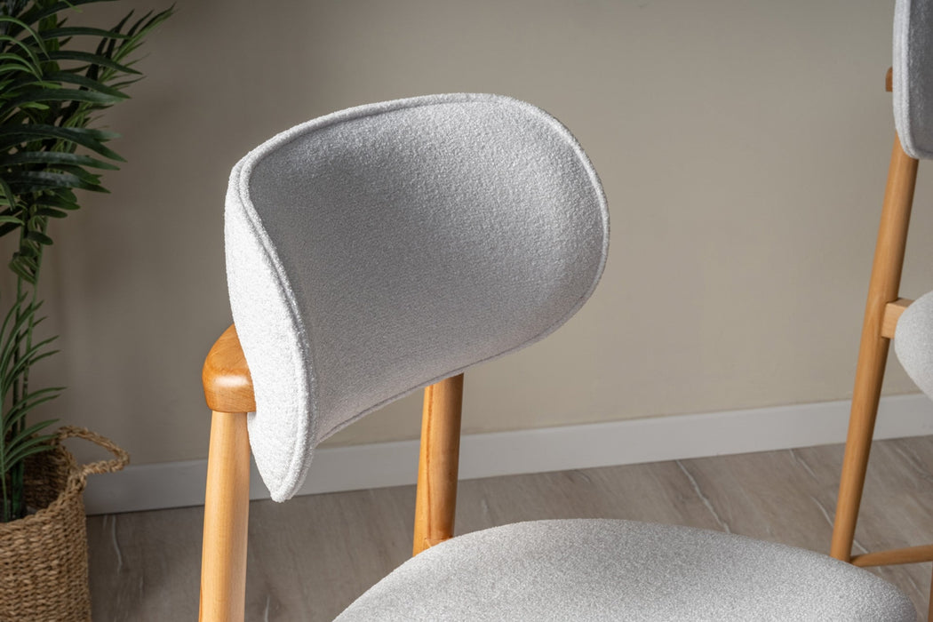 Polo Bohem Ahşap Bar Sandalyesi