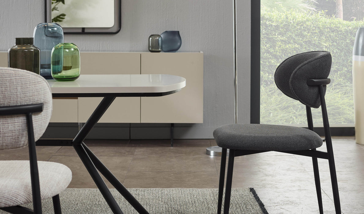 Polo Sandalye, Siyah Metal