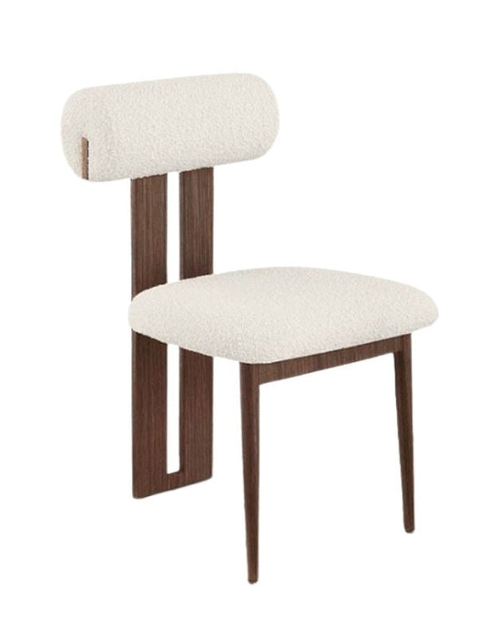 Poofy İskandinav Ahşap Bohem Sandalye