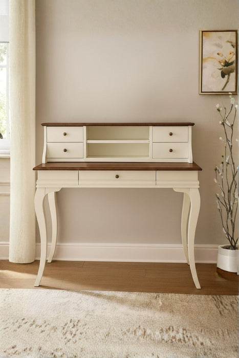 Regis Rustik Still Raflı Ahşap Çalışma Masası 70x110