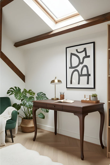 Regnum Fransız Still Ahşap Çalışma Masası 80x125