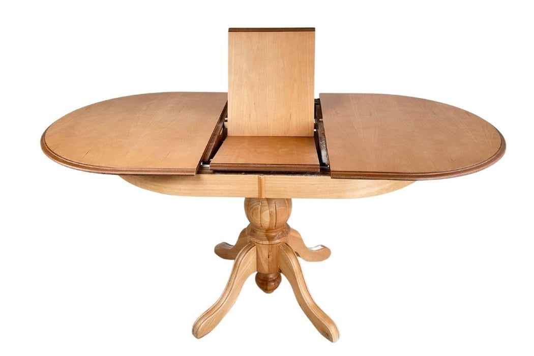 Rika Baba Ayak Oval Açılır Masa 70x110