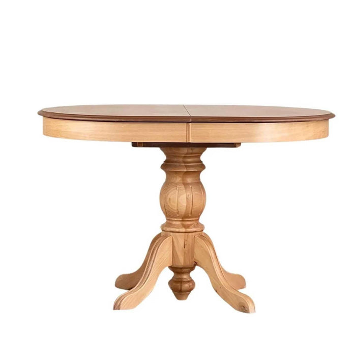 Rika Baba Ayak Oval Açılır Masa 80x120