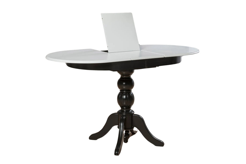 Rika Baba Ayak Oval Açılır Masa 80x120