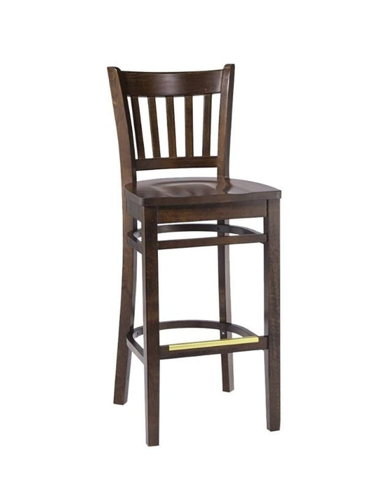 Roma Ahşap Bar Sandalyesi