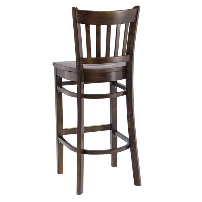 Roma Ahşap Bar Sandalyesi