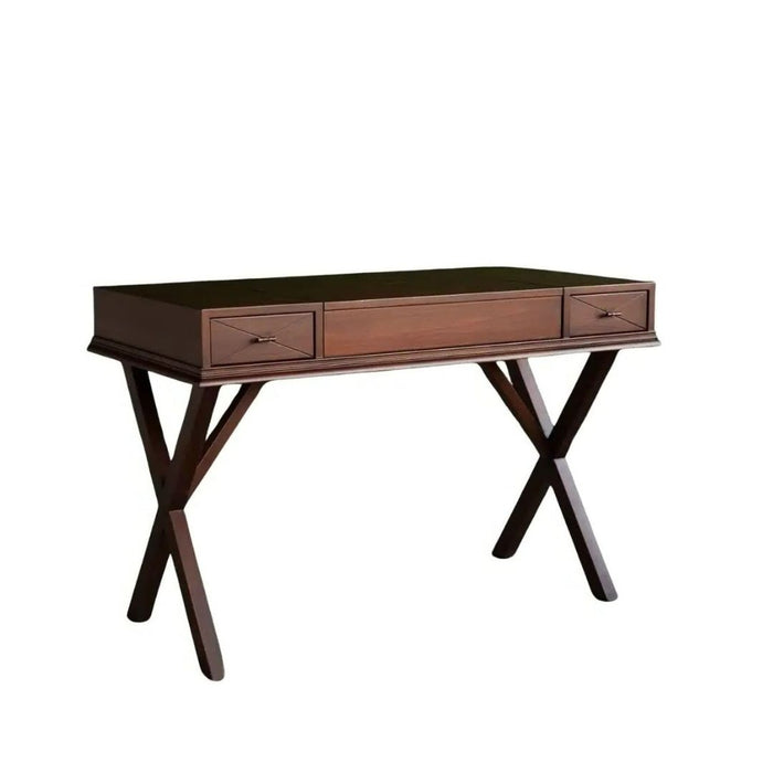 Roma Cross Klasik Ahşap Çalışma Masası