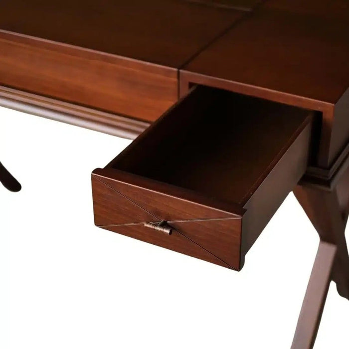 Roma Cross Klasik Ahşap Çalışma Masası