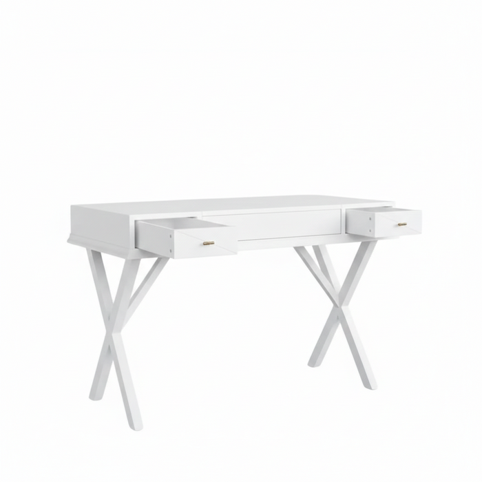 Roma Cross Klasik Ahşap Çalışma Masası