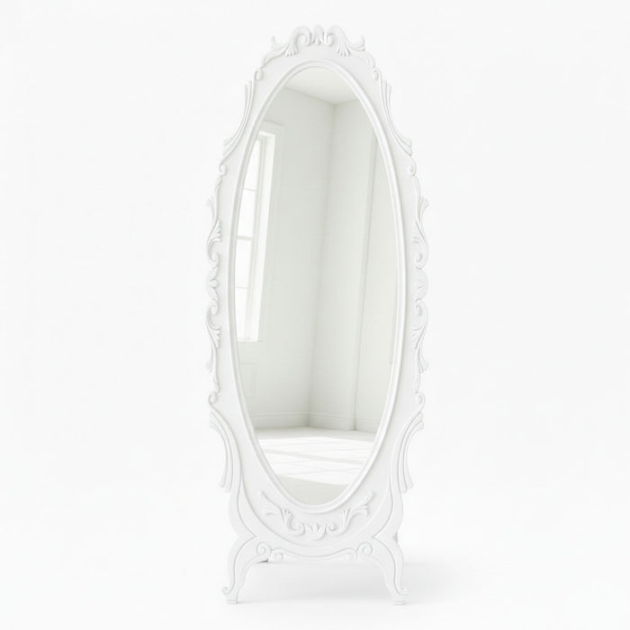 Roselle Ahşap Boy Aynası