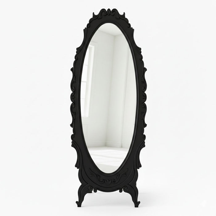 Roselle Ahşap Boy Aynası