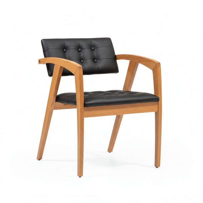 Rowan Kolçaklı Modern Ahşap Sandalye