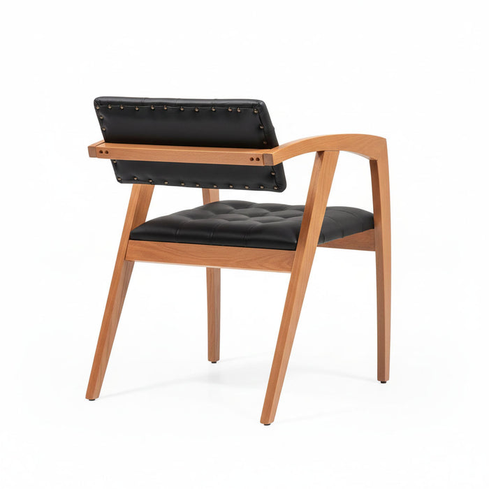 Rowan Kolçaklı Modern Ahşap Sandalye