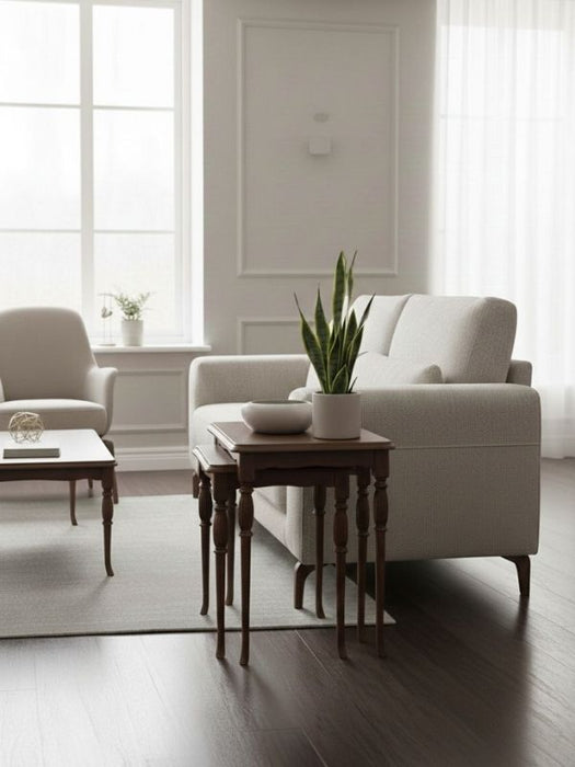 Royal 4'lü Lüks Torna Zigon Sehpa