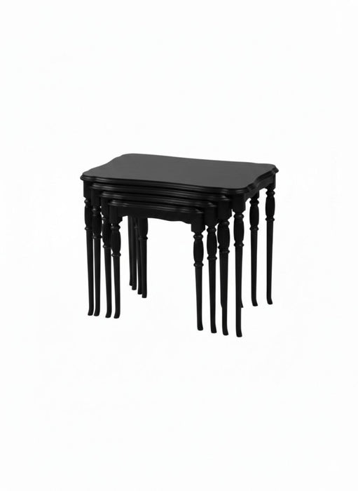 Royal 4'lü Lüks Torna Zigon Sehpa