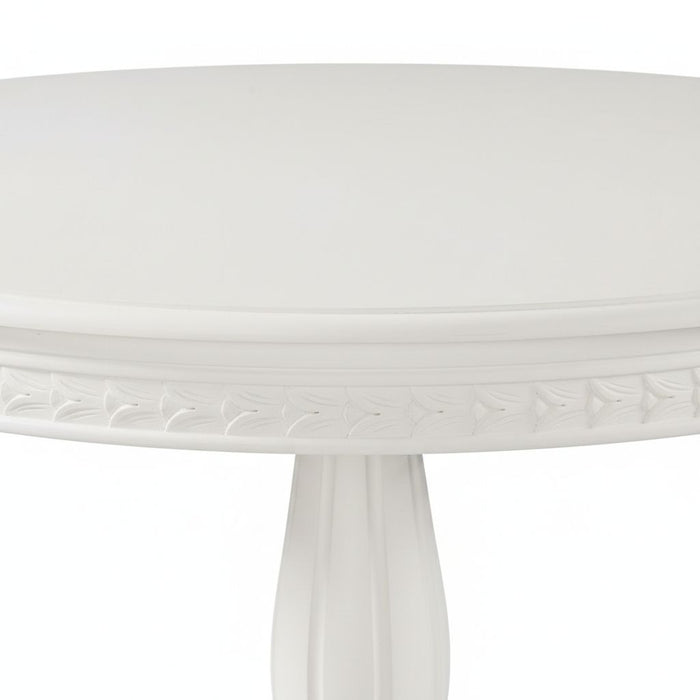 Royal Eagle İngiliz Still Yuvarlak Ahşap Oymalı Yemek Masası