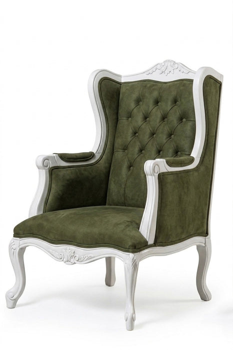 Realm Klasik Ahşap Berjer