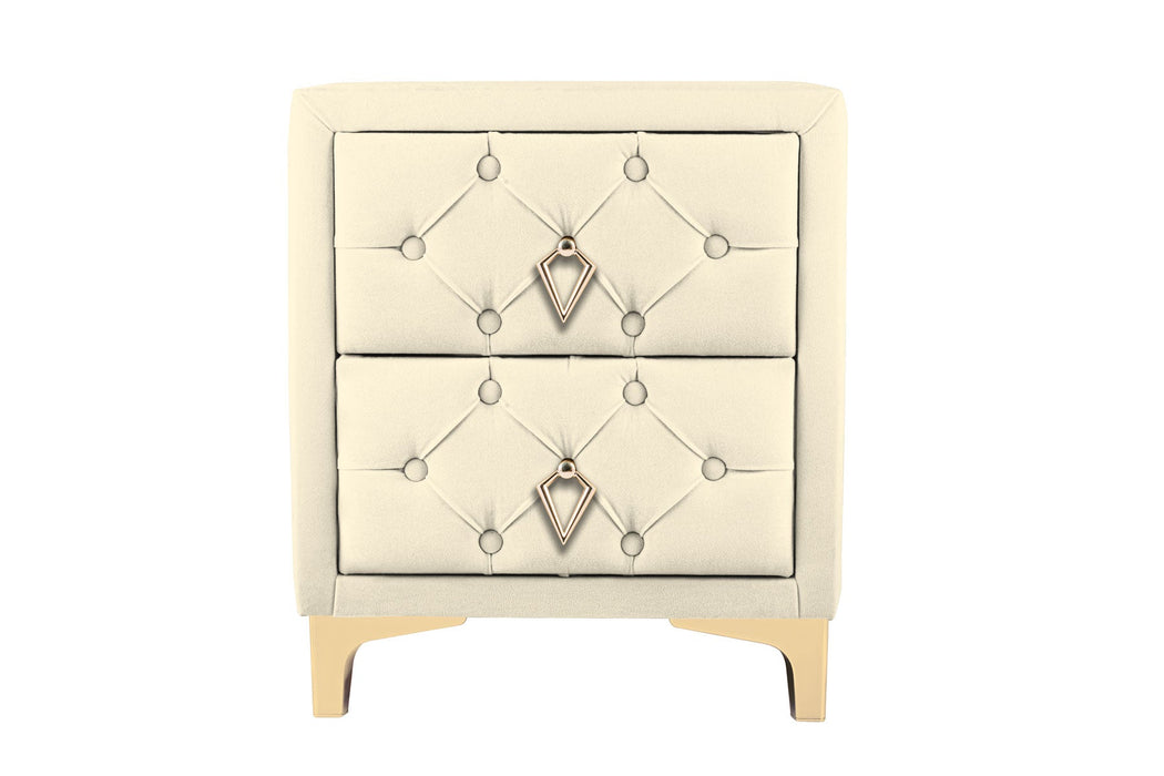 Ruby Gold Komodin, 2 Çekmeceli