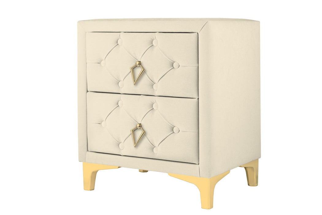 Ruby Gold Komodin, 2 Çekmeceli