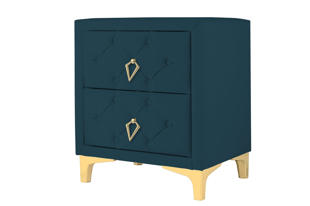 Ruby Gold Komodin, 2 Çekmeceli